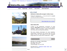 Tablet Screenshot of blairsville.com